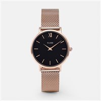Orologio Cluse Watches Minuit in Acciaio placcato oro rosa CL30016 - CL30016